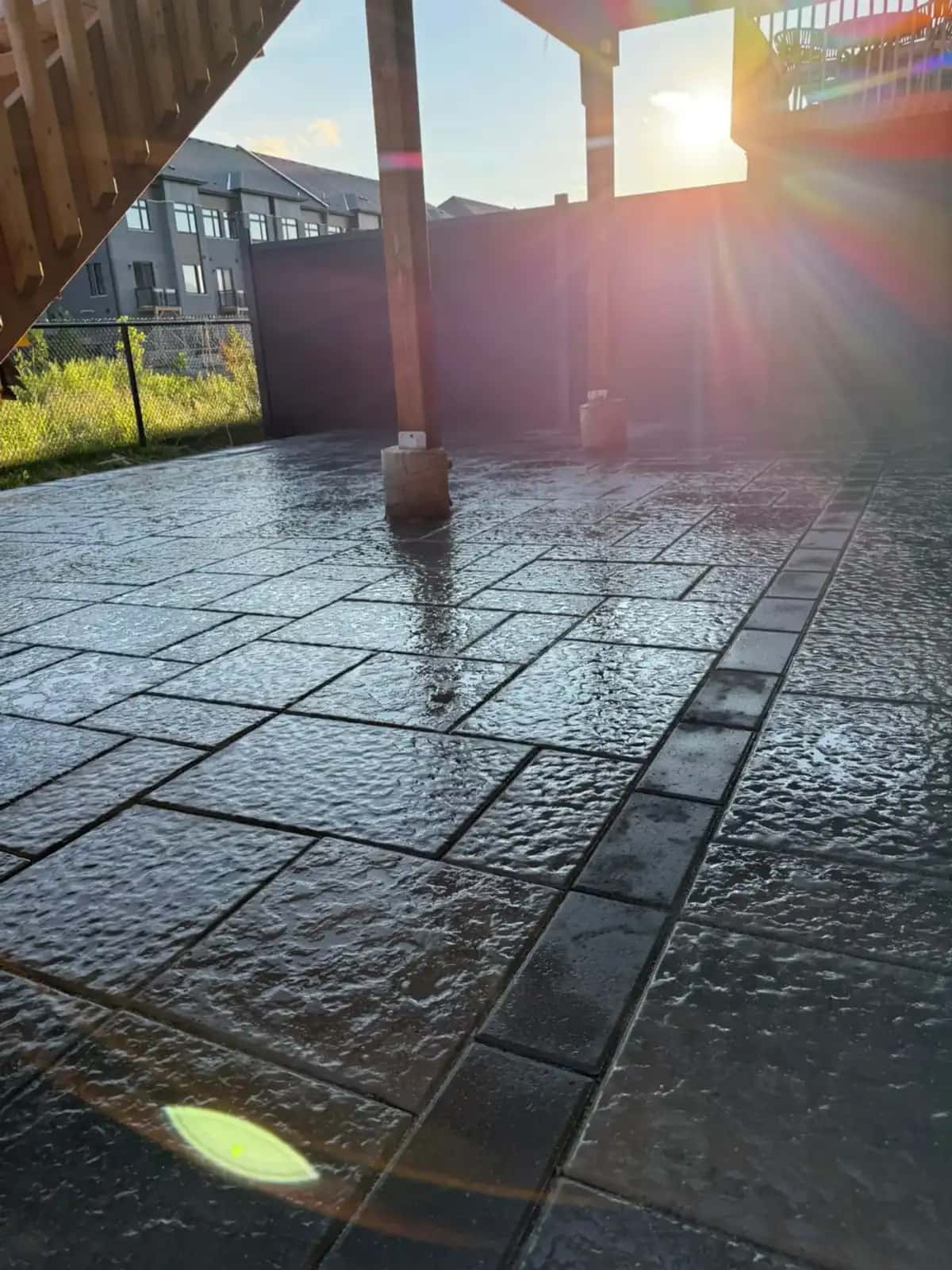 Premium interlocking patio and landscaping project by Infinity Landscaping in the GTA